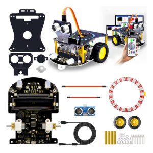 BBC micro:bit Mini Smart Robot Car Kit v2